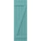 Ekena Millwork Americraft 5-Board (2 Batten) Wood Joined Board-n-Batten Shutters w/ Z-Bar, ARW102BB518X53PTH, PR ARW102BB518X53PTH - alternate 4